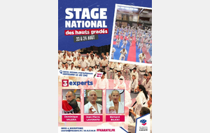 Stage National Haut gradés