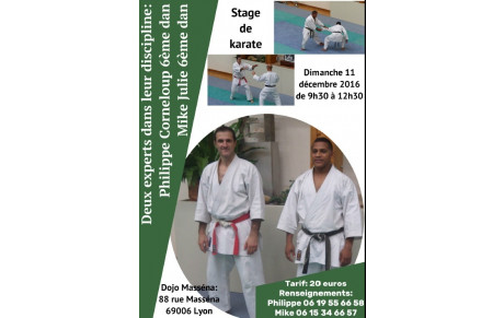 Stage Corneloup / Julie le 11/12/16