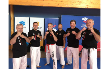 STAGE DES  HAUTS GRADES  FFK CASTELNAU LE LEZ 2018