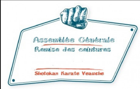 AG &amp; Remise des ceintures